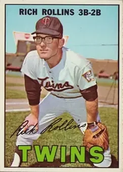 1967 Topps #98 - Rich Rollins - Minnesota Twins