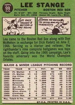 Back of Lee Stange