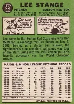 Back of Lee Stange