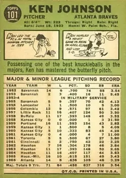 Back of Ken Johnson