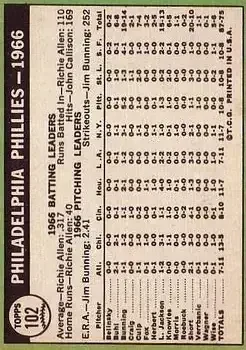 Back of Card #102