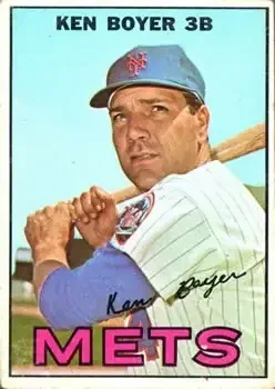 1967 Topps #105 Ken Boyer