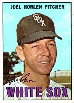 1967 Topps #107 Joel Horlen