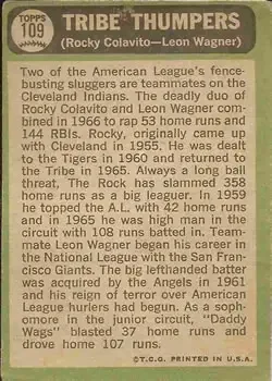 Back of Card #109