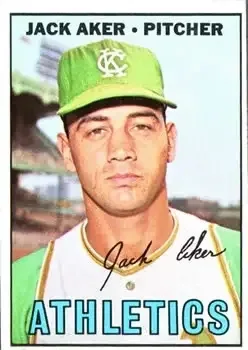 1967 Topps #110 Jack Aker