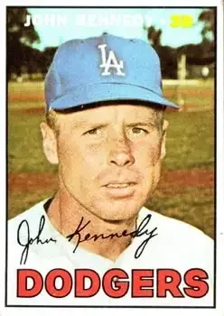 1967 Topps #111 John Kennedy