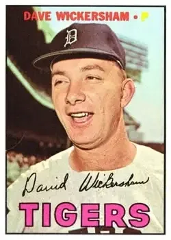 1967 Topps #112 Dave Wickersham