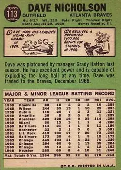 Back of Dave Nicholson