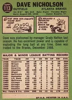 Back of Dave Nicholson