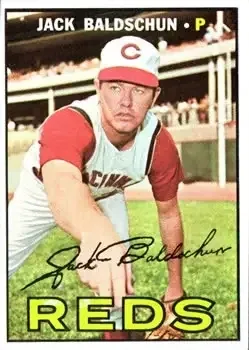 1967 Topps #114 Jack Baldschun