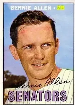 1967 Topps #118 Bernie Allen