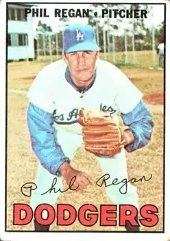1967 Topps #130 Phil Regan