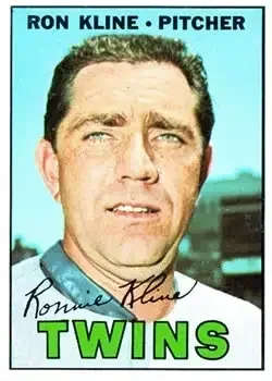 1967 Topps #133 Ronnie Kline