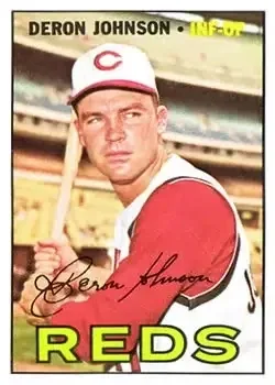 1967 Topps #135 Deron Johnson