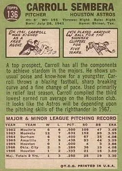Back of Carroll Sembera