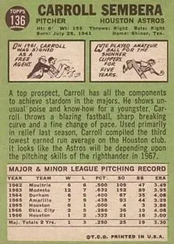 Back of Carroll Sembera