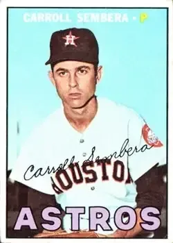 1967 Topps #136 Carroll Sembera