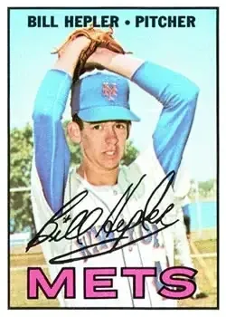 1967 Topps #144 Bill Hepler