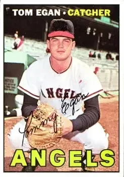 1967 Topps #147 Tom Egan