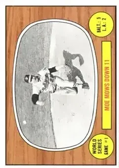 1967 Topps #151 - World Series Game - Baltimore Orioles
