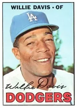 1967 Topps #160 Willie Davis