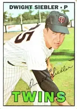 1967 Topps #164 Dwight Siebler