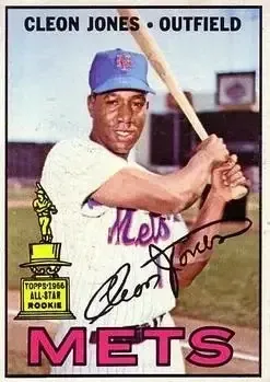 1967 Topps #165 Cleon Jones