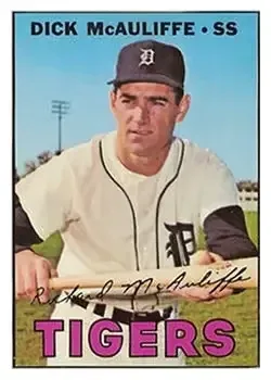 1967 Topps #170 Dick McAuliffe