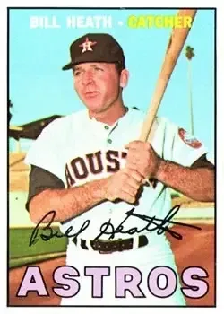 1967 Topps #172 Bill Heath