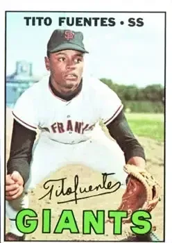 1967 Topps #177 Tito Fuentes