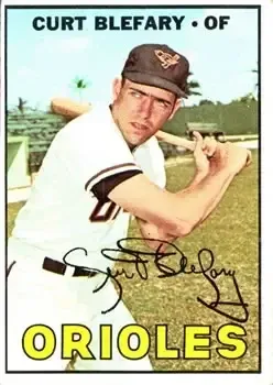 1967 Topps #180 Curt Blefary