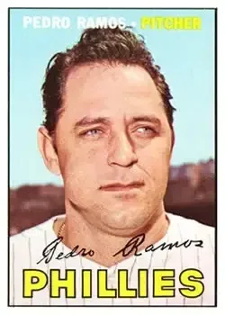 1967 Topps #187 Pedro Ramos