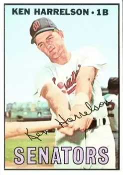 1967 Topps #188 Ken Harrelson