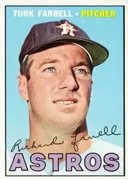 1967 Topps #190 Dick Farrell