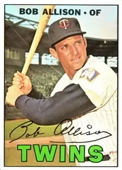 1967 Topps #194 Bob Allison