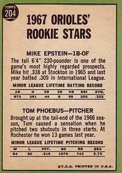 Back of Card #204