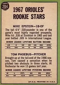 Back of Card #204