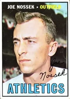1967 Topps #209 - Joe Nossek - Kansas City Athletics
