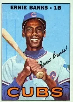 1967 Topps #215 Ernie Banks