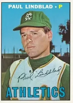 1967 Topps #227 Paul Lindblad