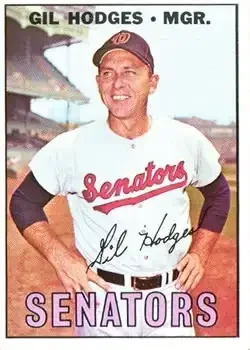 1967 Topps #228 Gil Hodges
