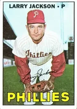 1967 Topps #229 Larry Jackson