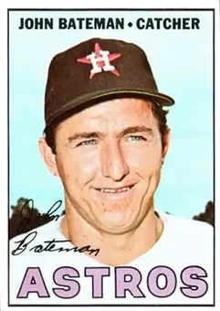 1967 Topps #231 - John Bateman - Houston Astros