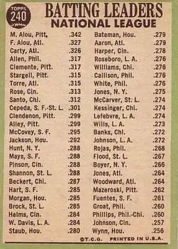Back of Card #240