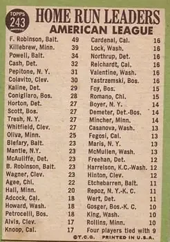 Back of Card #243