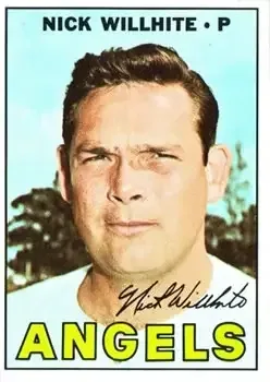 1967 Topps #249 Nick Willhite