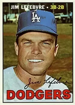 1967 Topps #260 Jim Lefebvre