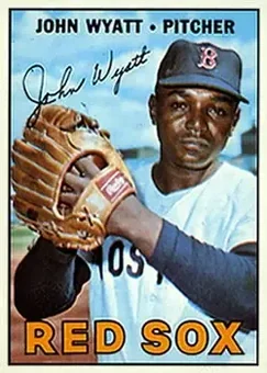 1967 Topps #261 - John Wyatt - Boston Red Sox
