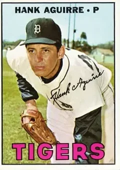 1967 Topps #263 - Hank Aguirre - Detroit Tigers
