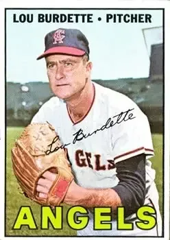 1967 Topps #265 Lew Burdette